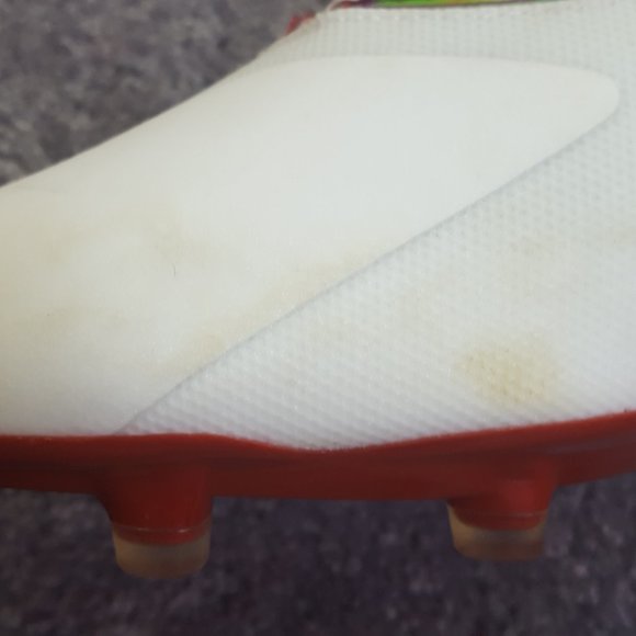 Adidas RGIII RG3 Size 15 Quick Frame Men's Football Cleats White Red C76205 - Picture 11 of 11
